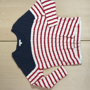 Tommy Hilfiger 2XL women cable knit chunky sweater vintage '90s